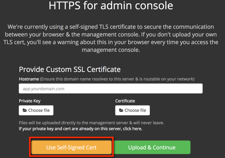 Replicated HTTPS setup