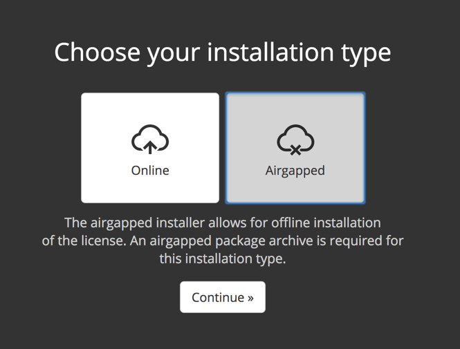 Replicated License Air-gapped Install